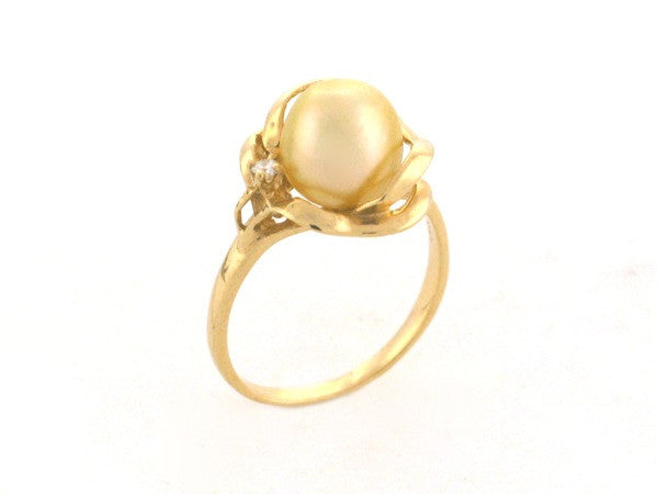 Salt Water Cultured South Sea Pearl Ring 3